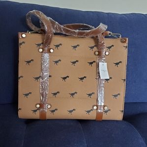 Camp Director Zipped Tote T-Rex